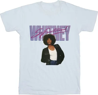 Produktbild von Whitney Houston - "So Emotional" T-Shirt für Damen BI47383 (S) (Weiß)