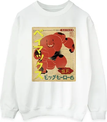Produktbild von Disney - "Big Hero 6" Sweatshirt für Damen BI11394 (S) (Weiß)