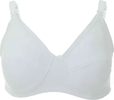 Produktbild von Damen Still BH Umstands-BH Büstenhalter Schwangerschafts BH Clip Weiß 85 B
