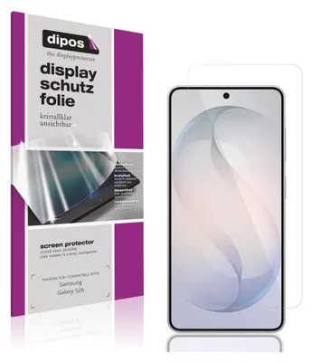 Produktbild von 4x Schutzfolie für Samsung Galaxy S26 klar Displayschutzfolie Folie Display Schutz dipos