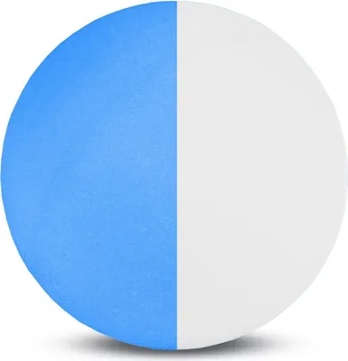 Produktbild von Sunflex Tischtennisbälle - 9 Bälle Weiß-Blau | Tischtennisball Plastikball Ball Tischtennis TT Tabletennis