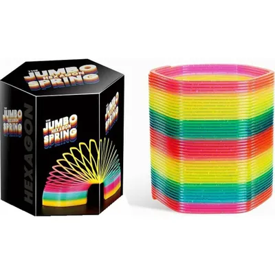 Image de SPARKYS Spirale arc-en-ciel Jumbo hexagonale