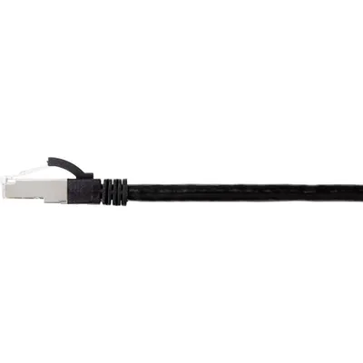 Productafbeelding van Renkforce RF-4538202 RJ45 patchkabel, CAT 6a, S/FTP, 20.00 meter, zwart, geschikt voor buitengebruik, 1 stuk.