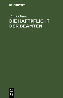 Produktbild von Die Haftpflicht der Beamten
