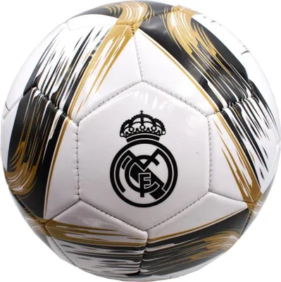 Zdjęcie produktu dla Piłka nożna Real Madrid - Dziecięca - Piłka dla fanów - Piłka rekreacyjna - Rozmiar 5