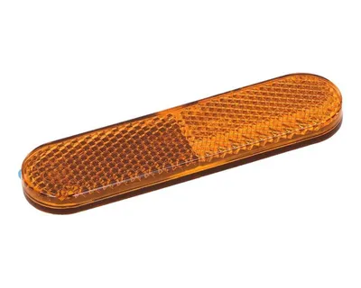 Obrázek produktu pro Odrazka 95x25mm oranžová samolepicí