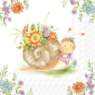 Produktbild von Serviette "Flower Hanni"