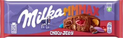 Produktbild von Milka Mmmax Choco Jelly Vollmilchschokolade 250 G