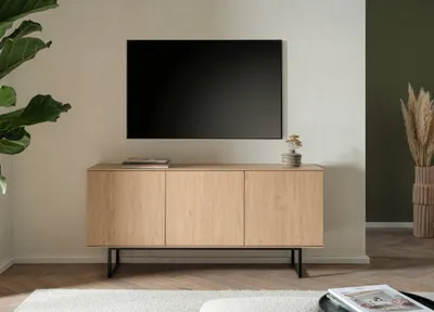 Produktbild von TV-Lowboard Eiche 150 cm Unterschrank Como