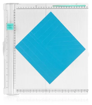 Produktbild von Faltbrett, DIN A4, Papierfalzmaschine mit Faltfunktion, Multifunktions-Faltmaschine, Faltbrett für Karten, Umschläge und Kartons (weiß)