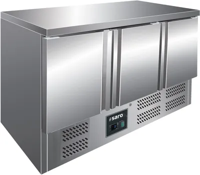 Produktbild von Saro VIVIA S 903 S/S TOP, Chefkoch-Basis, Freistehend, Edelstahl, Edelstahl, 3 Tür(en), 308 l