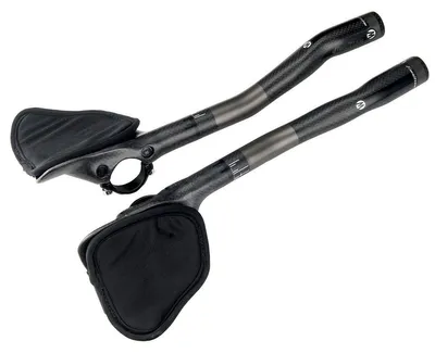 Zdjęcie produktu dla Chwyty do roweru triathlonowe - karbon, średnica 31,8 mm