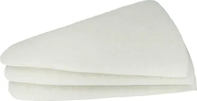 Produktbild von vhbw 3x Kegelfilter Ersatz für Vallox 1765, 394302 für Erdwärmetauscher - Abluftfilter G3 Weiß