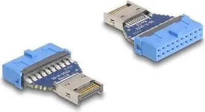 Obrázok produktu pre DeLOCK 67131, 19 pin USB, USB Type-E, Modrá