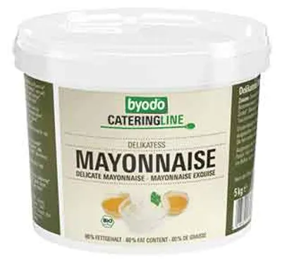 Produktbild von Byodo Delikatess Mayonnaise 80% Fett mit Ei 5kg