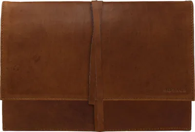 Produktbild von ROYALZ Vintage Lederhülle für Microsoft Surface Pro 7 Ledertasche | Surface Pro 6 | Surface Pro 2017 - Tasche Schutz Hülle Cover Schutzhülle Case Sleeve Leder, Farbe:Cognac Braun