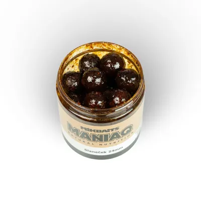 Obrázek produktu pro Mikbaits boilie v dipu ManiaQ Slaneček 250ml Průměr: 16mm