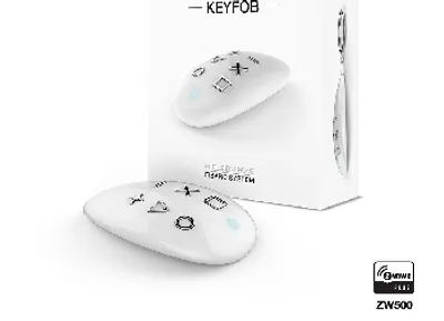 Obrázok produktu pre Fibaro KeyFob FGKF-601 - diaľkové ovládanie - bezdrôtové - Z-Wave Plus - 868,4 MHz, 868,42 MHz, 908,4 MHz, 908,42 MHz, 916 MHz, 869,8 MHz, 921,4 MHz, 869,2 MHz, 869 MHz, 869 MHz, 919,8 MHz, 921,42 MHz