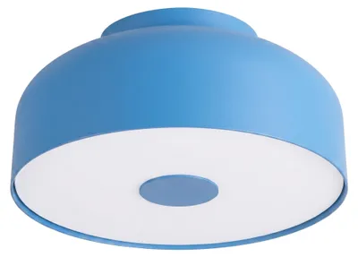 Produktbild von Plafond OMIQ himmelblau 4xE27 15W Stahl/PVC 15x30x30cm Sollux Lighting