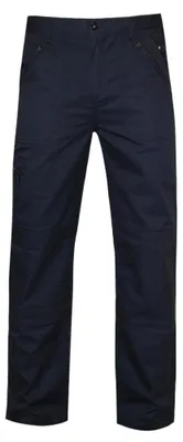 Produktbild von Regatta Herren Aktiv-Hose Pro Action wasserfest, reguläre Länge LT328 (76 cm Bundweite) (Marineblau)