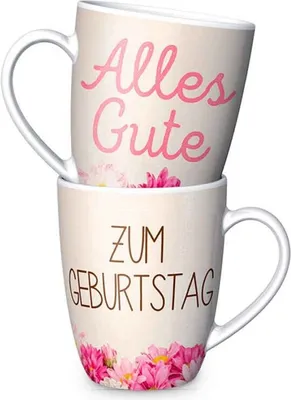 Produktbild von Becher Tasse Kaffeetasse für Dich :-) Geburtstag 250ml Geschenk
