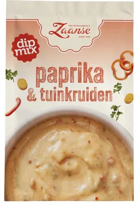 Obrázok produktu pre Van Wijngaarden Zaanse Paprika & Tuinkruiden Dipmix 6g – Pikantná zmes na dip