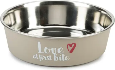 Image de Gamelle pour chien Beeztees First Bite Gris, Taille:1500 ml