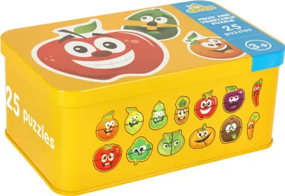 Image de Puzzle de Creative Corner Ovocné/zeleninové plechové 25 skládaček