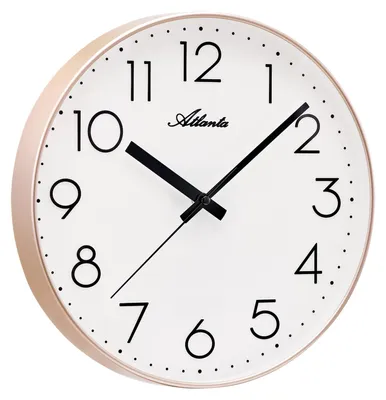 Produktbild von Atlanta Atlanta 4529/9 Quarz-Wanduhr gold