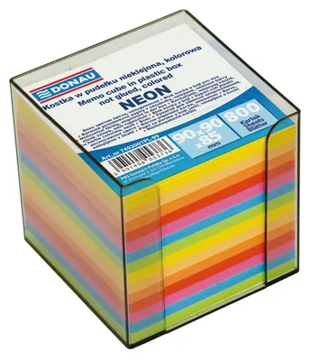 Immagine prodotto di DONAU cubi in scatola, non incollati, colorati 800 fogli neon