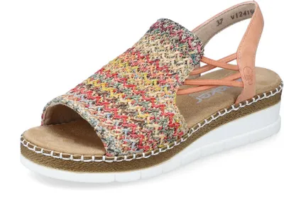 Image de Rieker V1241-90 - Sandales Rieker Multi Couleur : multi, Taille : 39,