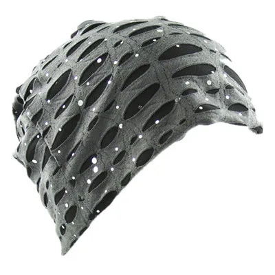 Produktbild von Beanie Muetze Pailletten Grau