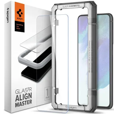 Produktbild von Spigen AGL03088, Samsung, Galaxy S21 FE, Transparent, 2 Stück(e)