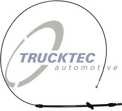 Produktbild von TRUCKTEC AUTOMOTIVE Handbremsseil Seilzug Feststellbremse passend für MERCEDES-BENZ SPRINTER 3,5-t Kasten (906) 02.35.412