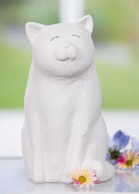 Produktbild von Gilde Figur Katze Sammy Höhe: 21.00 cm Breite: 11.50 cm Tiefe: 11.00cm  58901