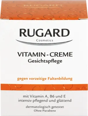 Produktbild von RUGARD Vitamin-Creme Gesichtspflege, 100 ml Creme
