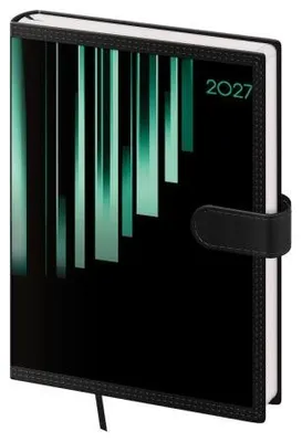 Immagine prodotto di Agenda giornaliera A5 Tone con magnete, colore verde (DTN422-03-27)