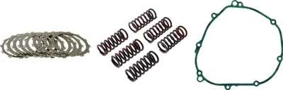 Productafbeelding van Koppeling set voor Yamaha YZF-R1 1000, bouwjaar 2007-2008. Bevat: koppelingsplaten, koppelingsveren en afdichtring voor het koppelingshuis. Merk: pamoto. Nieuw