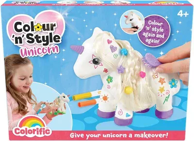 Zdjęcie produktu dla Goliath Einhorn – Zabawka, seria Colorific – Kolory i styl, kreatywne rękodzieło
