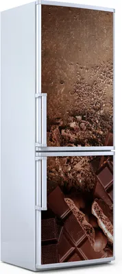 Produktbild von Magnete Dekorative - 70 cm x 190 cm - Küche - Magnetmatte Kühlschrankmagnete - Dunkel Schokolade