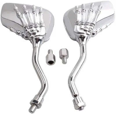 Obrázok produktu pre Nastaviteľné zadné zrkadlo na motocykel – 8 mm/10 mm – univerzálne – 4 farby
