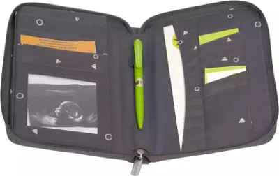 Produktbild von Lässig Mutterpass Hülle Mappe CAS Document Pouch Universe anthracite