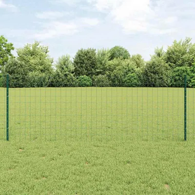 Obrázek produktu pro Maison Exclusive - Plot s sloupkem Zelená 0,8 x 10 m Ocel