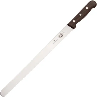 Produktbild von Victorinox Schinkenmesser Wellenschliff, Ahorn modifiziert
