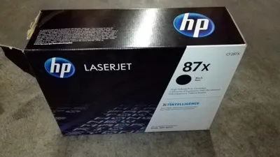 Produktbild von HP Original 87X Schwarz LaserJet Tonerkartusche mit hoher Reichweite, 18000 Seiten, Schwarz, 1 Stück(e)