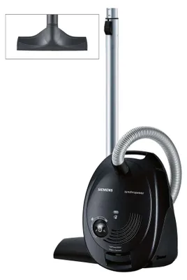 Productafbeelding van Siemens VS06A212 synchropower stofzuiger, zwart