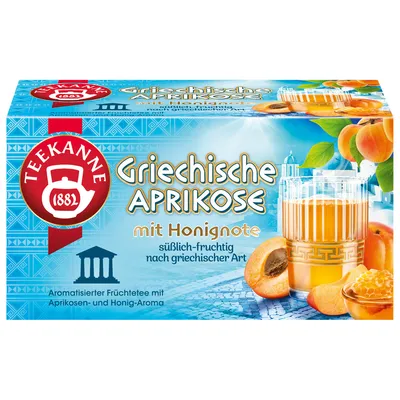 Immagine prodotto di TEEKANNE 077992 TEEKANNE Griechische Aprikose Tee 20 Portionen