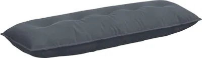 Produktbild von vidaXL Rückenkissen Dunkelgrau 140 x 50 cm Cordstoff