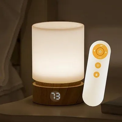 Obrázek produktu pro LED žárovka, dobíjecí – s možností stmívání – svítivost 800 lumenů – ideální do obývacího pokoje nebo ložnice