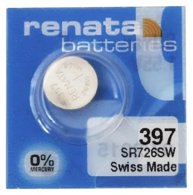 Zdjęcie produktu dla Renata 397 SR726SW Bateria Coinowa 1 55V Renata 397